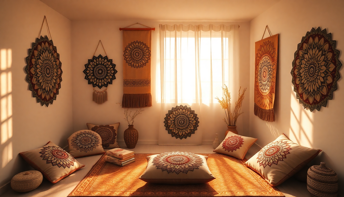 Elevate Your Space: Infusing Spiritual Serenity with Mandala Designs
